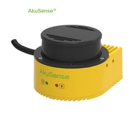 akusense new arrival infrared lidar sensor 2d lidar sensor with 360 degree detection angle for obstacle avoidance laser scanner