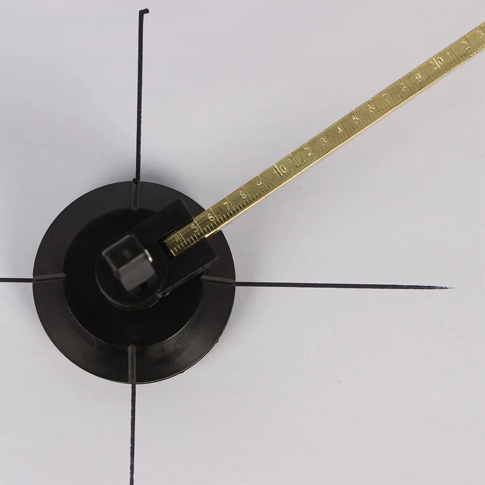 

6 Wheels Easy Operate With Scale Knob Window Glass Cutter Suction Cup Adjustable Durable Construction Tool Circular