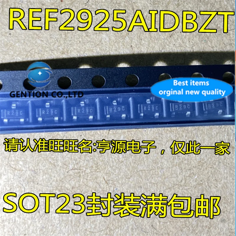 

10Pcs REF2925 REF2925AIDBZR Silkscreen R29C SOT23-3 Voltage reference IC chip in stock 100% new and original