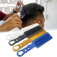 1pc hairdresser comb salon barber hair comb crew cut bob cut mohawk design hair styling tools
