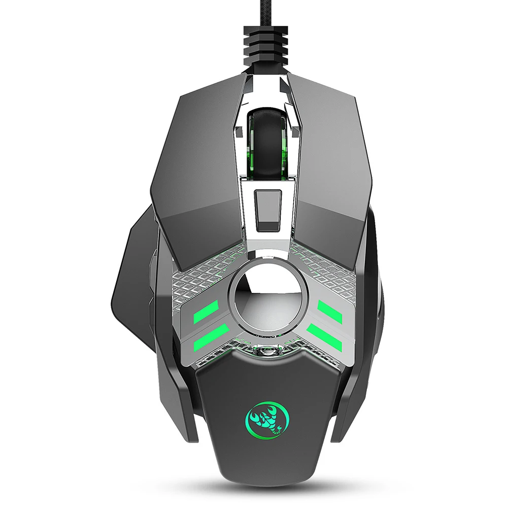 ПК эргономичная регулируемая dpi офисная настольная оптическая USB домашняя 7