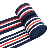 1 5%e2%80%9cdark blue waistband elastic striped elastic band striated elastic jacquard elastic bag webbing diy garment textile sewing