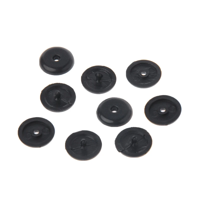 

10 Pcs Seat Belt Buckle Holder Fasteners Clips Stop Button For Ford