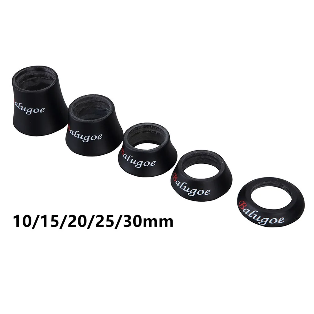 

1-1/8\" Carbon Bicycle Headset Spacer Cycling Steerer Tube Conical Space 28.6MM MTB Mountain Bike Headsets Cover Stem Spacers