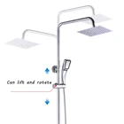 Универсальный 24-25 мм внешний диаметр Регулируемая направляющая для ручного душа кронштейн держатель для слайдера слайдер зажим Замена для ванной комнаты