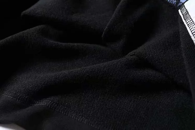 Свитер уличная Женская одежда с рисунком из мультфильма весна осень Модный пуловер с круглым вырезом и длинным рукавом
