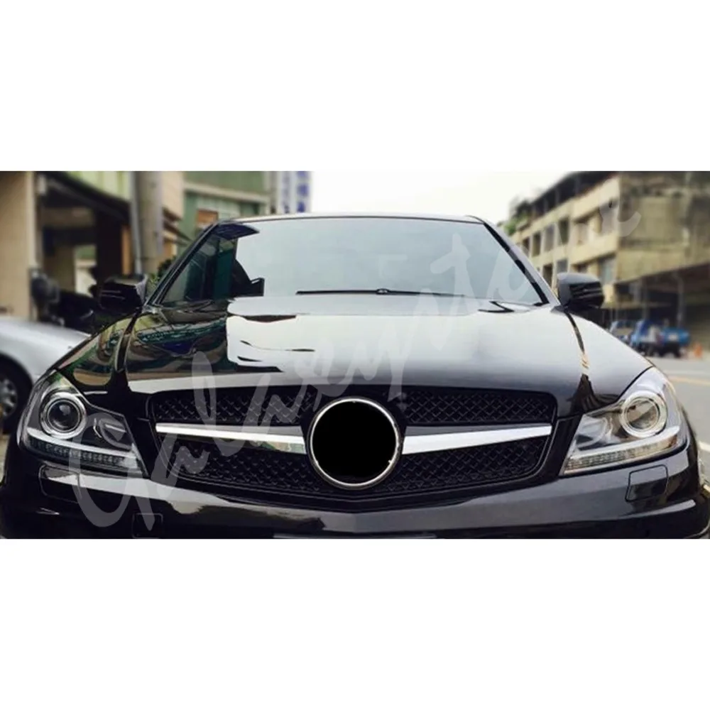 Автомобильный Новый ABS передний верхний гриль бампер решетка подходит для Mercedes