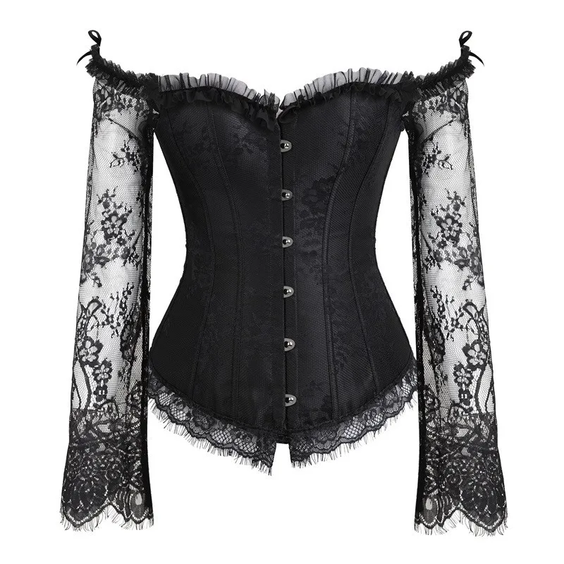 X Sexy Women Steampunk Сексуальное белье готическое размера плюс Corsets на шнуровке Overbust