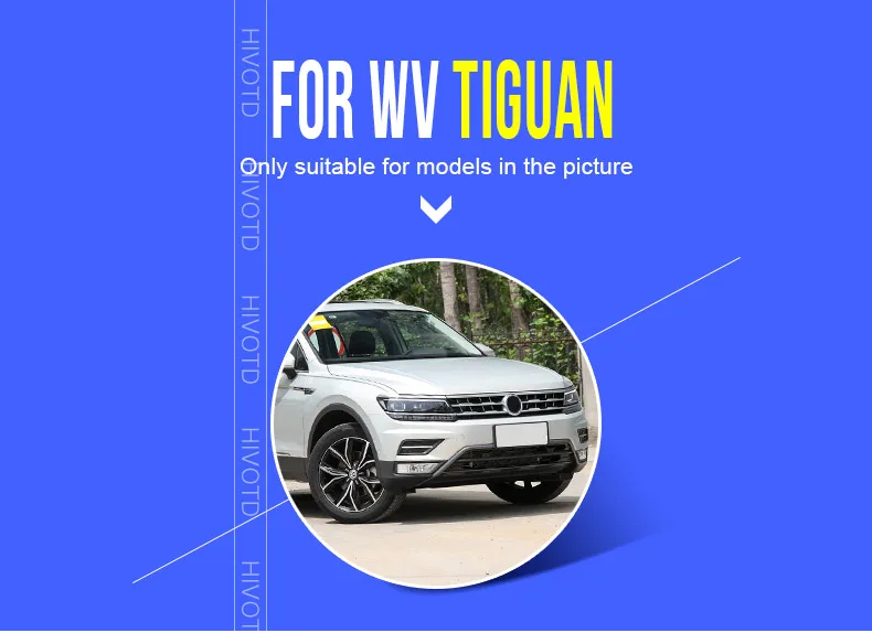 Ковер для Volkswagen Tiguan mk2 автомобилей стайлинг Кожаные коврики для авто Защита ковровых покрытий Аксессуары для внутренней отделки