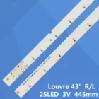 Светодиодная полоса подсветки 25 лампа для samsung Louvre 43 дюйма LR_160919(-0,4-1,1) BN96-9723A 9722A BN96-09723A 09722A BN96-39723A