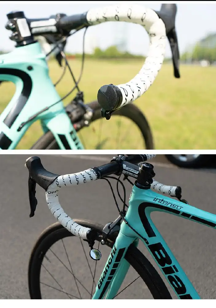 Велосипедное Зеркало заднего вида на руль дорожного велосипеда регулируемое 360 °