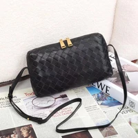 2022 new series luxury designer handbag nappa leather hand woven shoulder bag brand leather messenger bag travel wallet