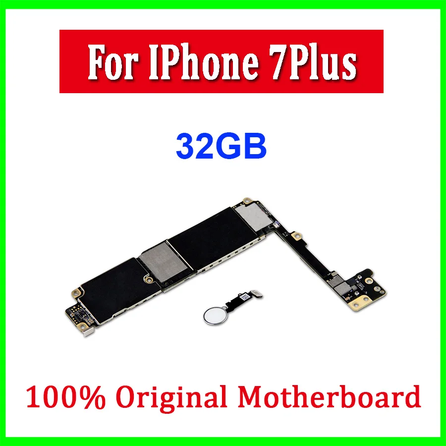 Материнская плата для iPhone 7 с Touch ID/без ID оригинальная разблокированная чистая