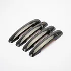 Для Suzuki Swift 2005-2017 Suzuki Grand Vitara 2005 -2012, хромированная углеволоконная накладка на дверную ручку автомобиля, стикер для отделки, автомобильные аксессуары