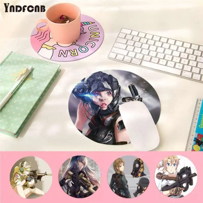 

YNDFCNB Boy Gift Pad Custom Assault Anime High Speed New round Mousepad gaming Mousepad Rug For PC Laptop Notebook