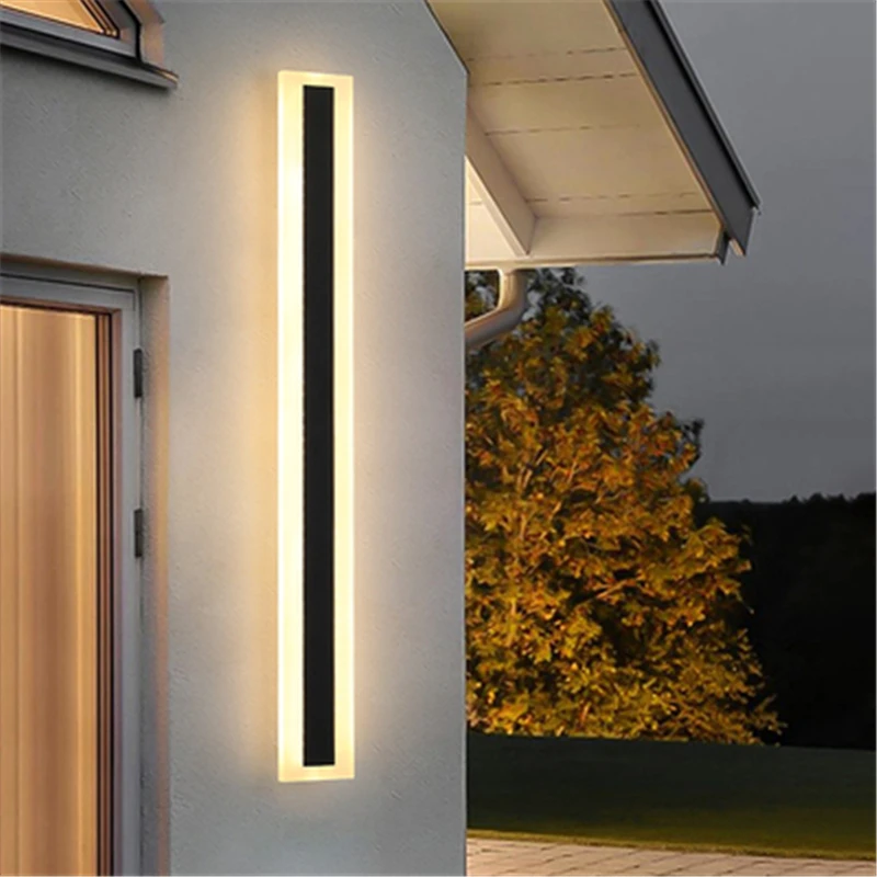 

Modern LED wall lamp, IP65 waterproof, AC85-265v, suitable for living room, bedroom, corridor, balcony, indoor lighting