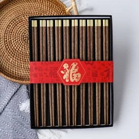 510 pairs gift box chinese natural wooden bamboo chopsticks no lacquer no wax healthy sushi rice chopsticks hotel tableware2020