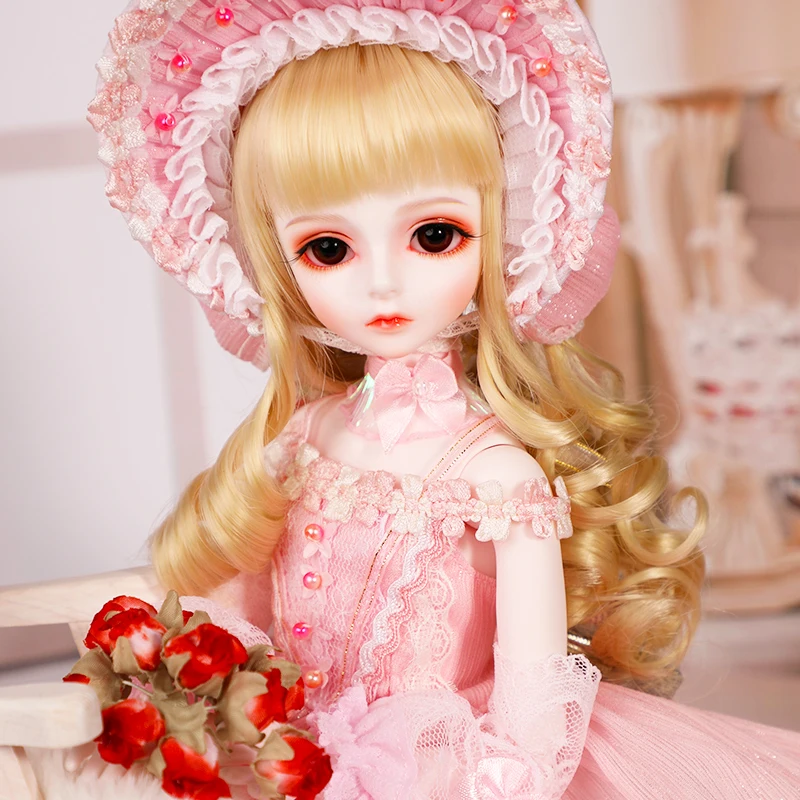 1/4 BJD кукла BJD/SD Модная Кукла со стеклянными глазами для маленькой девочки на день