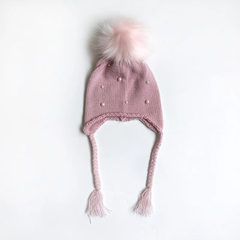 Вязаная шапка Милые шапки Сезон осень-зима Детская кашемировая Шапка Шерстяная