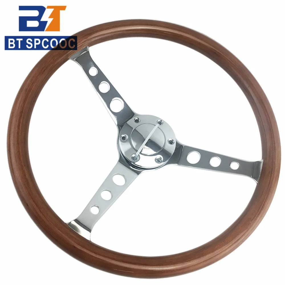 Универсальный Автомобильный руль 15 дюймов гальванический кронштейн