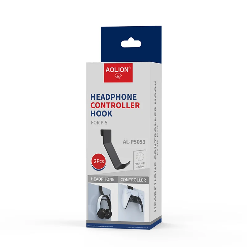 

Headphone Bracket Sticker Wall Mounted Headset Holder Stand Hanger Hook Earphones Display Stand Holder For PS5 Earphone