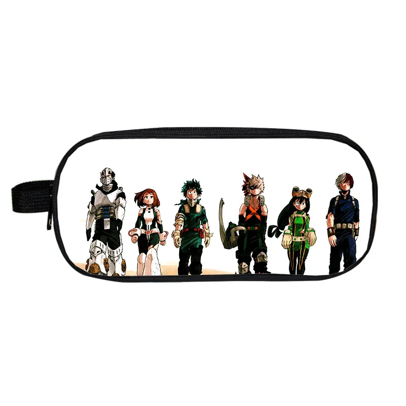My Hero Academy cosplay Grops креативный студенческий пенал из полиэстера детский