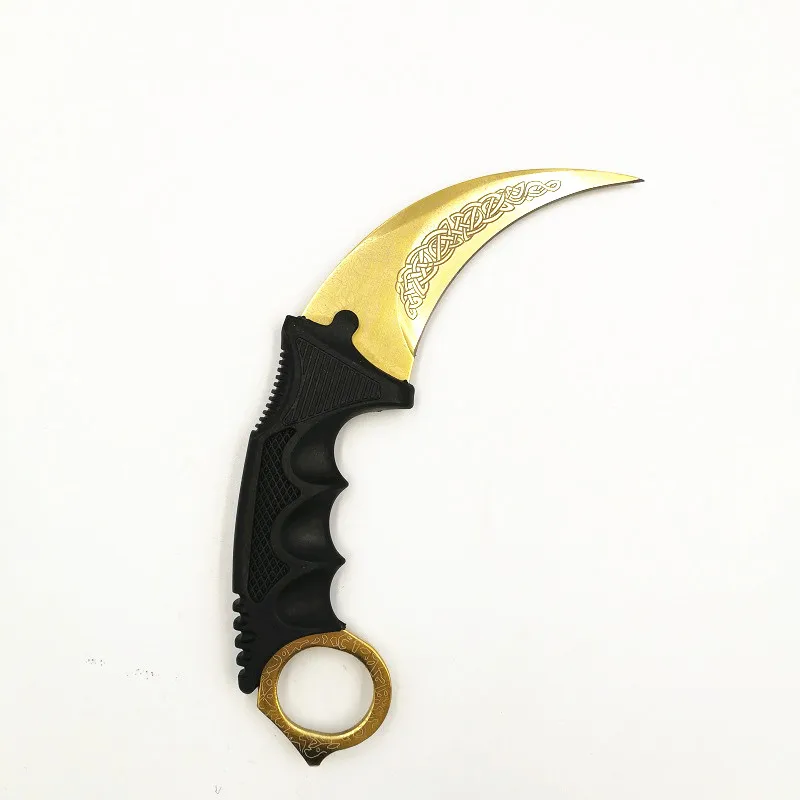 HS инструменты Открытый Csgo Karambit нож охотничьи ножи выживания тактический коготь нож Карманный Самообороны обидный походный инструмент