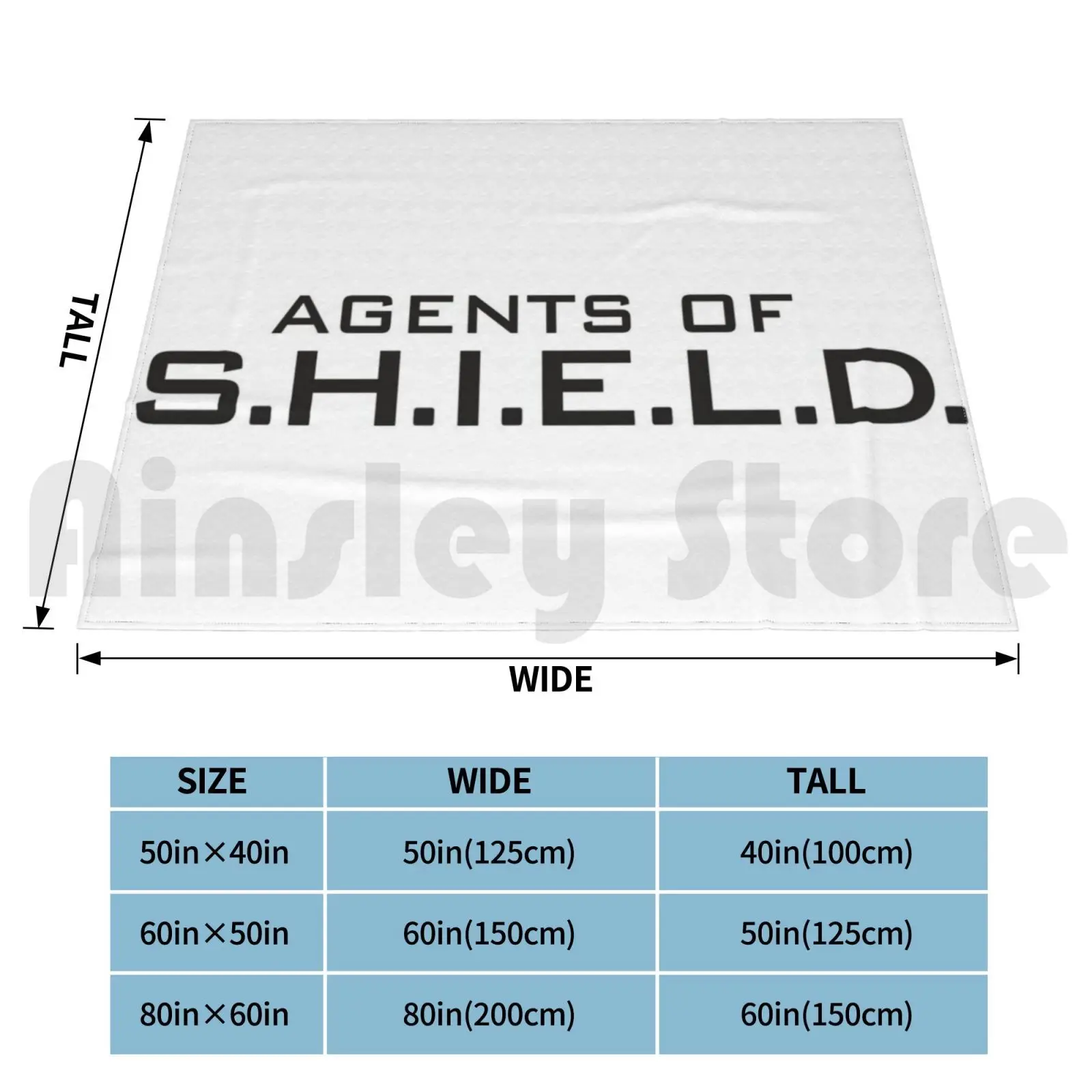 Агенты Sheild одеяло модные персонализированные агенты секретного агентства Mib Action