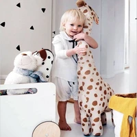 4067cm cute animal giraffe plush toys lovely dolls kawaii stuffed soft present for valentine birthday christmas gift