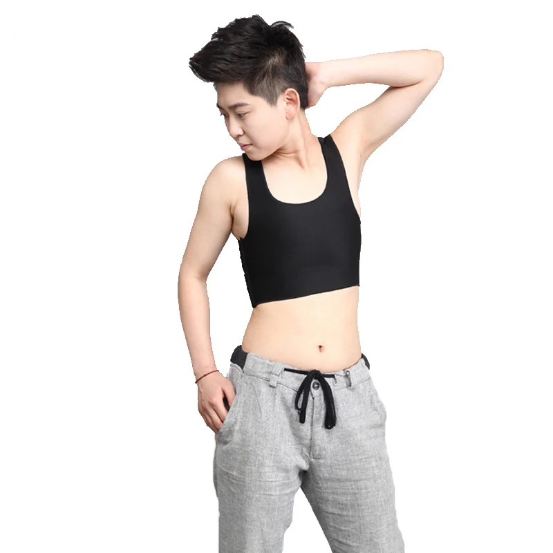 HaleyChan бесшовное нижнее белье полуобхват груди для Tomboy трансгендер лесбиянок Ftm
