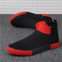 canvas trainers slip on chunky sneakers for men high top shoes espadriles trending 2021 fashion men casual shoes man sneaker
