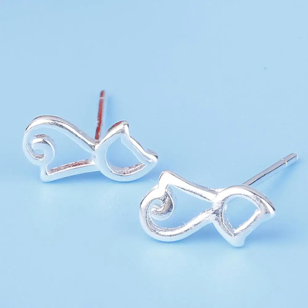 Мини-корона да-нет цветок шпильки для ушей не вызывает аллергию милый маленький