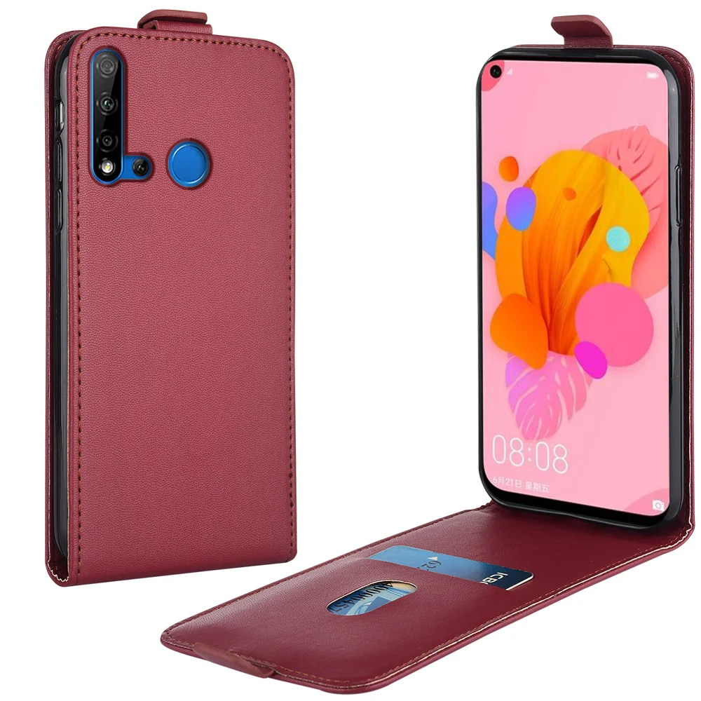 Флип-чехол для Huawei Nova 5 i Женский, женский кожаный чехол 6,4 дюйма для Nova 5i 5 i, чехол для телефона