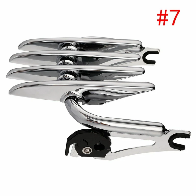 Мотоциклетная Съемная багажная стойка для багажа док комплект Harley Touring Road King Street