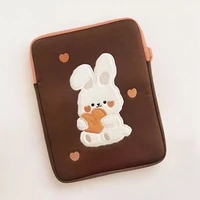 korean ins rabbit laptop bag for mac ipad pro 9 7 10 8 11 inch cute girls cute 12 13 inch ipad sleeve bag pouch