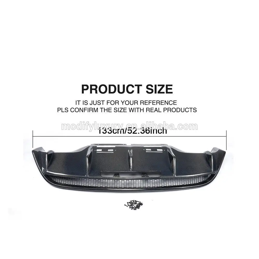 

Car diffuser for Audi R8 GT V8 V10 Coupe 2-Door 10-15 in carbon fiber