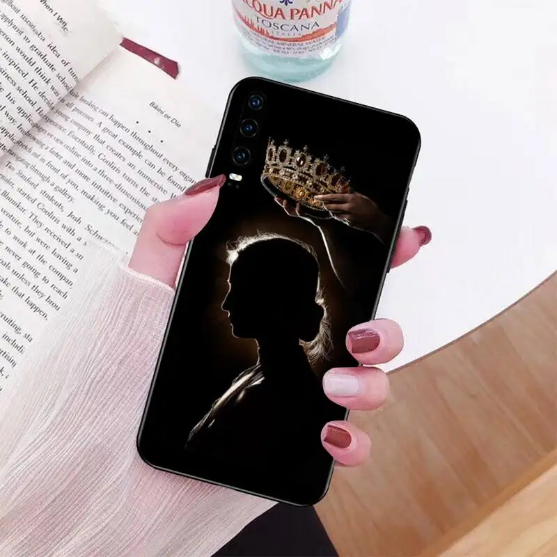 Чехол для телефона PENGHUWAN King Queen DAD MOM с принтом сделай сам чехол Huawei P30 P20 Mate 20 Pro Lite