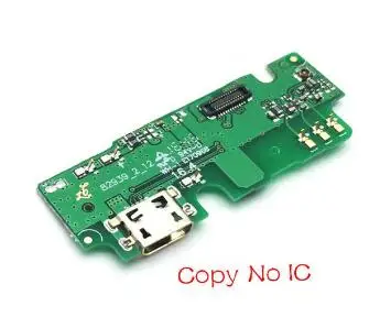 Copy No IC Usb порт для зарядки гибкая лента для lenovo K6 Note K6 Note K53a48 док-станция зарядное устройство разъем плата с микрофоном - Цвет: Copy No IC