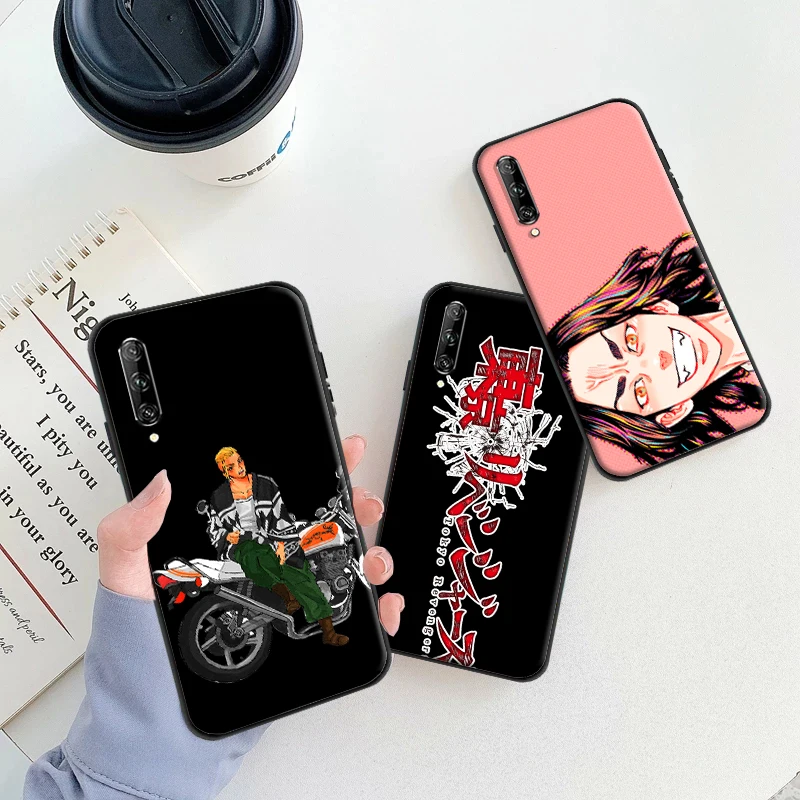 

Japan Anime Tokyo Revengers Phone Case For Huawei P Smart Z 2019 2021 P20 P30 P40 Lite Pro Plus Funda Soft TPU Back Cover
