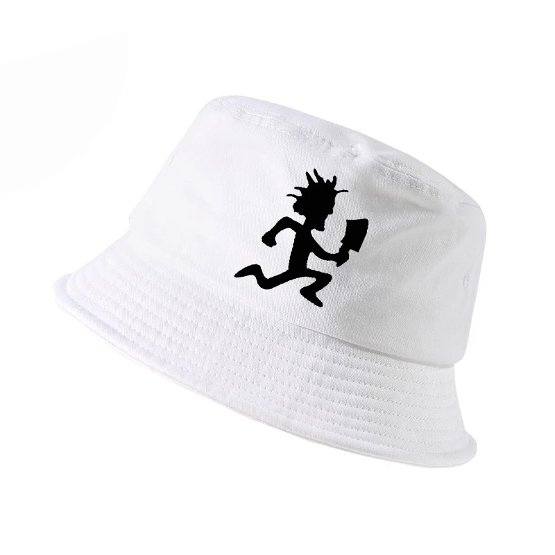 

Brand fashion Insane Clown Posse rock cap Rap Metal Band fisherman hats men Women Flat fisherman hat panama gorro