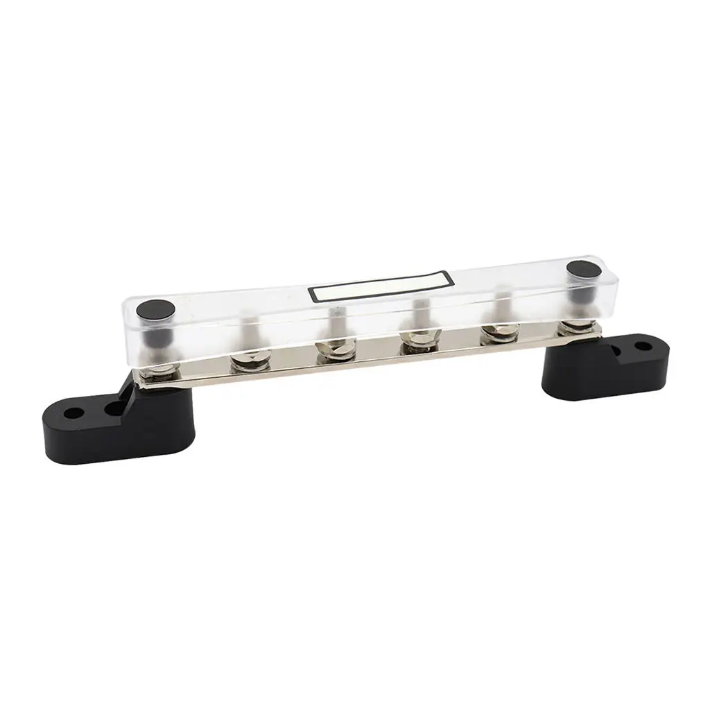 

1 Piece Bus Bar 6 Way Electrical Terminal Single Junction Box M6 Stud Kit