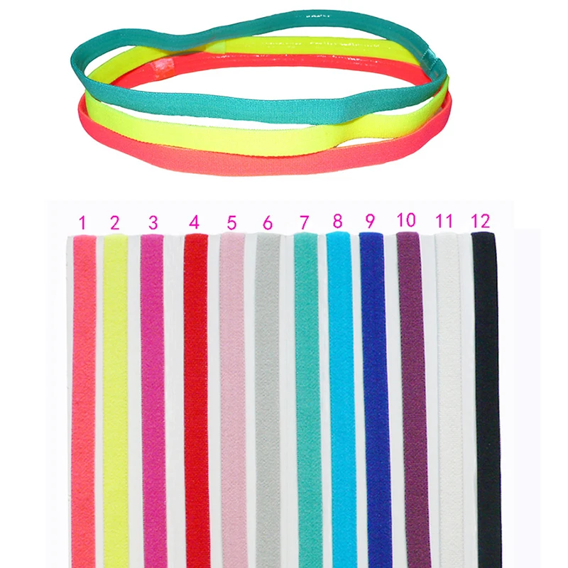 Повязка для волос йоги мужчин и женщин противоскользящая Спортивная головная