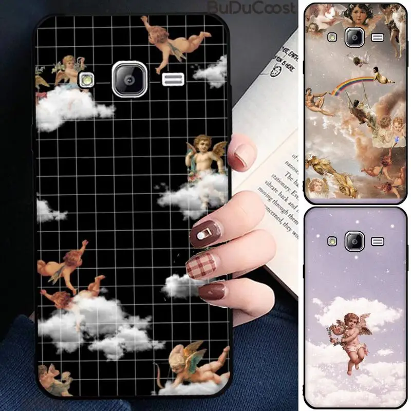 

Renaissance angels Phone Case For Samsung Galaxy J7 J6 J8 J4 J4Plus J7 DUO 2018 J7NEO J7Core J2 J5 J7 Prime