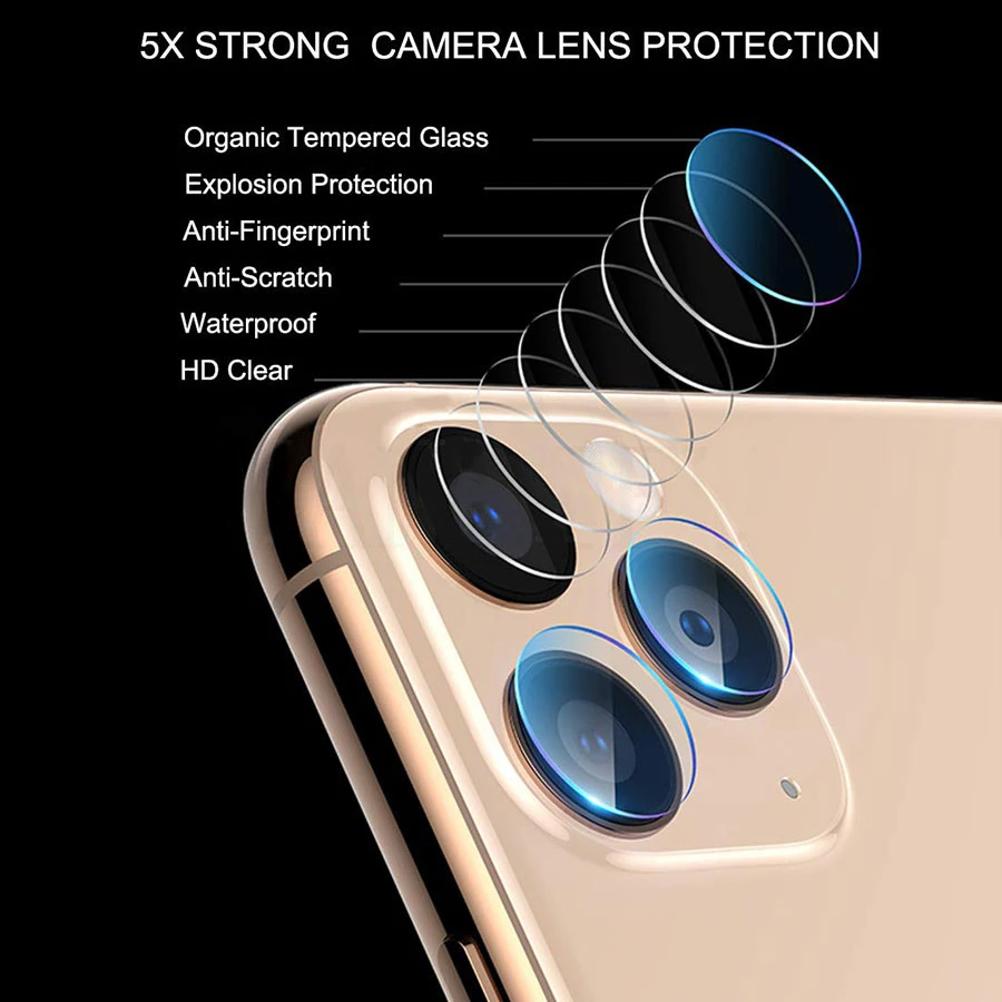 3-в-1 3D Экран протектор для iphone 11 закаленное Стекло для iphone 11 Pro Камера защитный Стекло для iphone 11 Pro Max