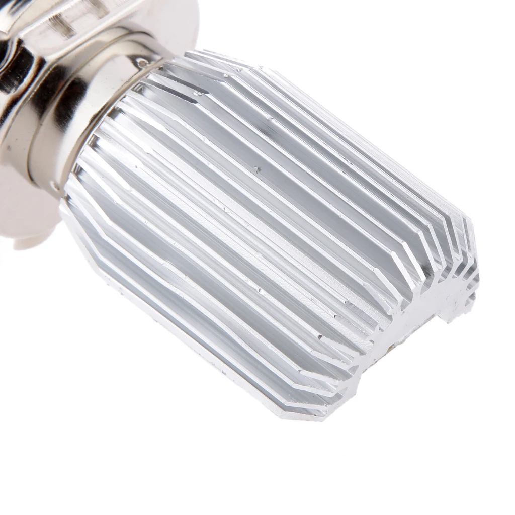 1 Pcs Universal H4 20W White LED Motorcycle Headlight DC 6-36V Indicator Lighting 6000-6500K |