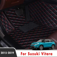 car floor mats for suzuki vitara escudo ly 2019 2018 2017 2016 2015 auto interiors accessories pad heel foot mat pedal carpets