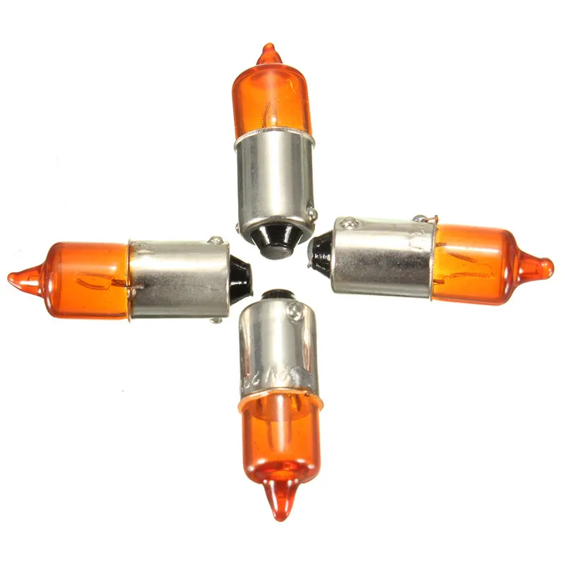 Супер Яркий Универсальный 12В 21вт Янтарный авто мотоцикл Скутер Мини Миниатюрный