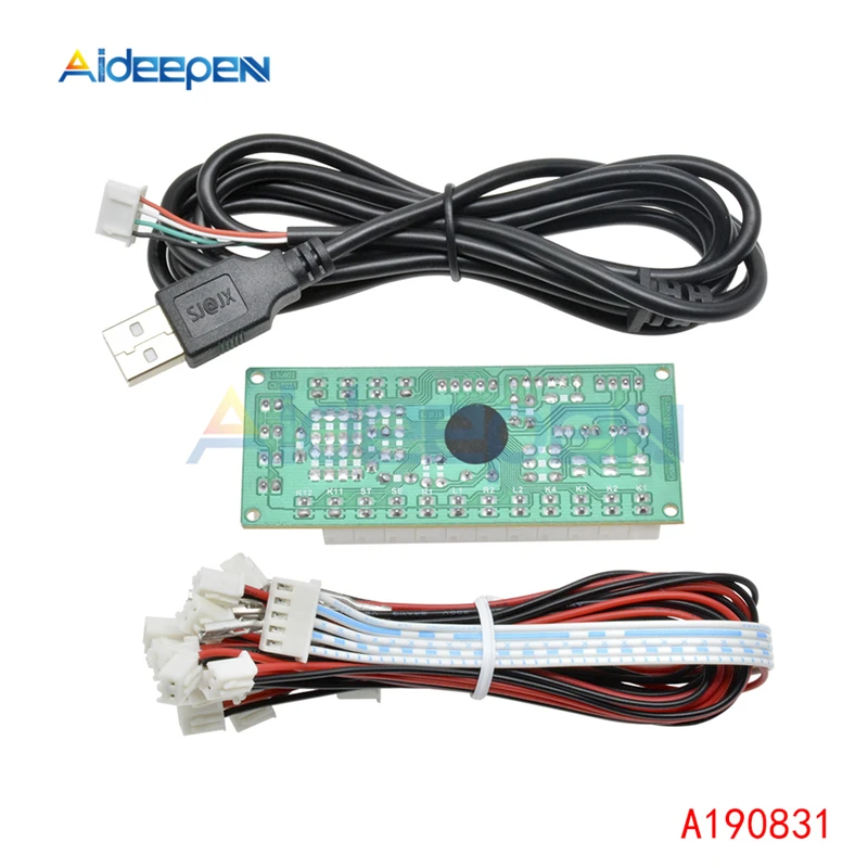 1 шт. usb энкодер с нулевой задержкой для ПК джойстика и кнопки маме бойцовской