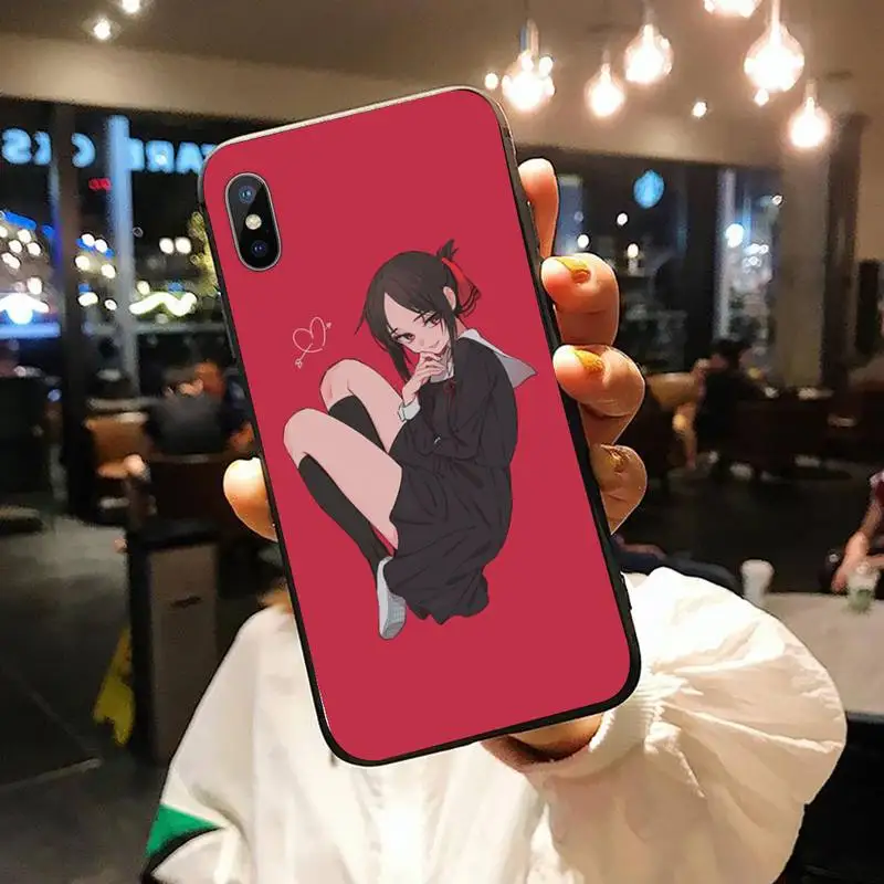 

Kaguya Sama japanese cute girl Phone Case for iPhone 11 12 mini pro XS MAX 8 7 6 6S Plus X 5S SE 2020 XR shell