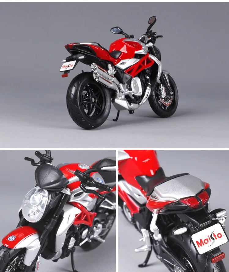 Maisto 1:12 MV Augusta 1090 RR моделирование сплав мотокросса серии авторизованный игрушечный мотоцикл автомобиль Коллекционирование подарки